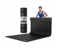 Imtynių kilimėlis 3x1.5m treniruotėms namų sporto salėje, storas vandeniui atsparus PVC treniruočių kilimėlis, įvairių sporto šakų kovos menų tatamis, džiudžitsu ir dziudo kilimėlis