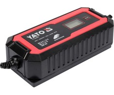 Išmanus akumuliatoriaus įkroviklis 6V/12V su LCD ekranu, auto moto AGM akumuliatoriams