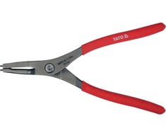 Išorinės fiksavimo žiedo replės tiesios, 230 mm, skirtos automobilių pramonei, fiksavimo žiedo replės