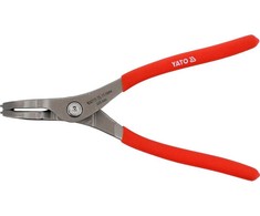 Išorinės lenktos circlip replės 225 mm, skirtos automobilių pramonei, 40-100 mm diapazonas, circlip replės