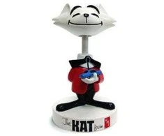 Klijuojamas modelis Bobble Head AMT, baltas