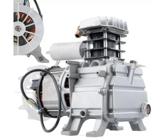 Kompresoriaus pompa POWERMAT PM-KO-24T, oro kompresoriaus atsarginė dalis, 206 litrų/minutę pompa, 1.85 kW kompresoriaus pompa, universali kompresoriaus pompa