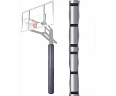 Krepšinio stulpo apsauga saugumui, tvirta apvyniojama konstrukcija, vandeniui atspari PVC apsauga, tinka apvaliems ir kvadratiniams stulpams, 180 cm aukščio apsauginis paminkštinimas
