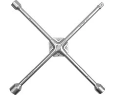 Kryžminis ratų raktas 24x27x32 mm su 3/4" galvute, ratų raktas