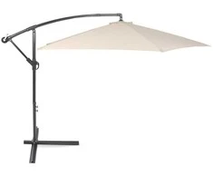 Lauko skėtis Malabo 300 cm, Pilkas / Ecru