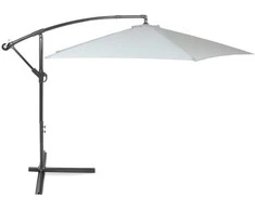 Lauko skėtis Malabo 300 cm, Pilkas / Light Pilkas