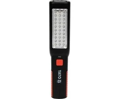 LED darbo žibintas, įkraunamas, 100lm, su magnetiniu pagrindu ir kabliu, inspekcinė lempa