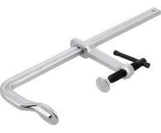 Medienos apdirbimo spaustuvas, kaltinis plienas, 400x120 mm, medžiagos spaustuvas, suvirinimo spaustuvas