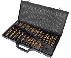 Metalinių grąžtų rinkinys 1-13mm, 190 vnt., HSS grąžtų rinkinys, metaliniai grąžtai plienui, grąžtai metalui