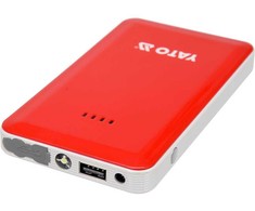 Nešiojamas automobilio paleidėjas Power Bank 7500mAh, žibintuvėlis, akumuliatoriaus stiprintuvas