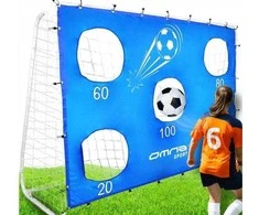 Nešiojami futbolo vartai 240 x 150 x 90 cm