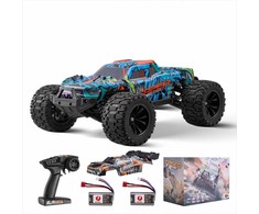 Nuotoliniu būdu valdomas automobilis 1:14 mastelio bekelės 4wd vaikams, didelis greitis 42 km/h reguliuojamas greitis, RC sunkvežimio žaislas visureigis RC automobilis hobi RC lenktyninis automobilis