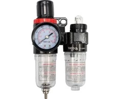 Oro filtro reguliatorius su tepimo įtaisu, 0.93 MPa, G1/4 sriegis pneumatinėms sistemoms
