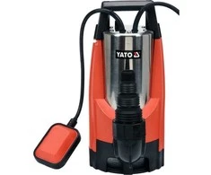 Panardinamas vandens siurblys 1100W, nerūd. plienas, Inox, drenažo siurblys