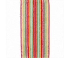 Paplūdimio rankšluostis Stripes 70x180 cm, daugiaspalvis kilpinis audinis, 510 g/m², 100% medvilnė, su pakabinimo kilpa, Oeko-Tex sertifikatas, pirties ir baseino rankšluostis