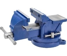 Pasukami spaustuvai 150 mm, ketaus konstrukcija, skirti naudoti dirbtuvėse, suolo spaustuvai, metalo apdirbimo spaustuvai