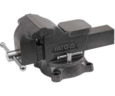 Pasukami spaustuvai mechaniniam apdirbimui, 150 mm gnybtai, ketaus korpusas, suolo spaustuvai, metalo spaustuvai, dirbtuvių spaustuvai