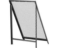 Plieninis komposto ir žvyro sietas 60 x 100 cm, su 20 mm tinkleliu, sodo sietas, dirvožemio sijotuvas