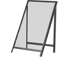 Plieninis komposto ir žvyro sietas 60 x 100 cm, su 20 mm tinkleliu, sodo sietas, dirvožemio sijotuvas