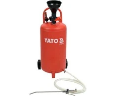 Pneumatinis alyvos pildytuvas 20L talpos, skirtas greitam alyvos užpildymui, alyvos pildytuvas, pneumatinis alyvos pildytuvas