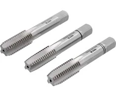 Rankinių sriegiklių rinkinys HSS M2, M14, 3 vnt., metrinis sriegių sriegiklių rinkinys