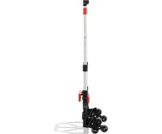 Sandėlio vežimėlis laipiojimui laiptais, sulankstomas, lengvas, 60 kg talpos, laiptų vežimėlis, sulankstomas rankinis vežimėlis