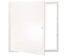 Santechninis dangtelis 60.96x60.96 cm, plieno, atidaromas, sieninis, kabeliams, gipso kartonui, metalinis liukas