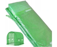 Šiltnamio plėvelė 2x2 m, UV filtru, žalia, 4 m², tunelio danga, sodo plėvelė, pakeičiama danga