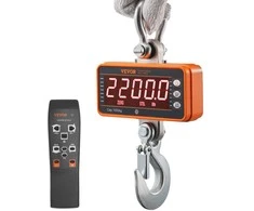 Skaitmeninės kraninės svarstyklės, Nuotolinio valdymo pultas, LED ekranas, 9-1000 kg