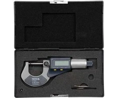 Skaitmeninis mikrometras 0-25mm, skirtas tiksliems matavimams, elektroninis mikrometras, skaitmeninis matavimo įrankis