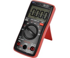 Skaitmeninis multimetras, TRUE RMS, su automatiniu diapazono pasirinkimu, LCD 6000, įtampos testeris, srovės testeris