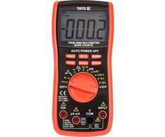 Skaitmeninis True RMS multimetras su automatiniu diapazonu, elektros testeris, įtampos matuoklis, srovės matuoklis