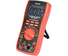 Skaitmeninis True RMS multimetras su automatiniu diapazonu, elektros testeris, įtampos matuoklis, srovės matuoklis