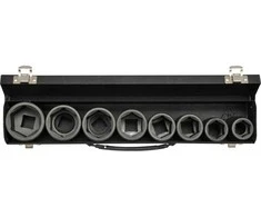 Smūginių galvučių 3/4" 8 dalių rinkinys, CrMo SCM-440 plienas, smūginių galvučių rinkinys, pneumatinės galvutės