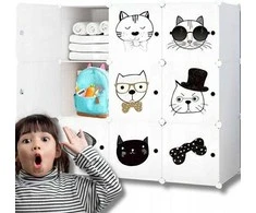 Spinta Omna CUBES PETS 110 x 110 x 37 cm balta