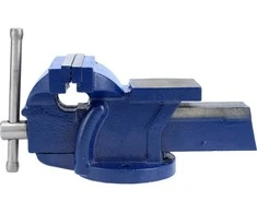 Staliniai spaustuvai 100 mm, ketaus korpusas, grūdinto plieno žandikauliai, skirti metalo apdirbimui