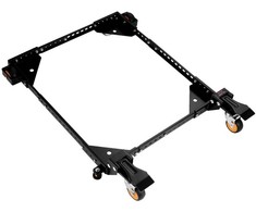 Sunki universalios bazės platforma įrankiams 295.5kg. Mobilus stovas, ratų bazė, padėklas