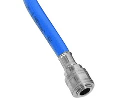 Sustiprinta PVC pneumatinė žarna, 10 mm x 20 m, su greitosiomis jungtimis, oro kompresoriaus žarna