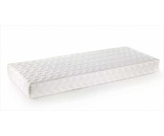 Tencel čiužinio užvalkalas, 80x200x18 cm, baltas, kvėpuojantis ir sugeriantis drėgmę, su užtrauktuku ir rankenomis, viengulei lovai, higieniška apsauga