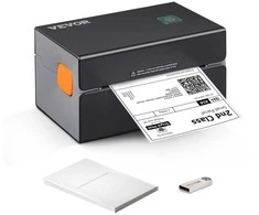 Terminis etikečių spausdintuvas, 300DPI, Bluetooth ir USB, 40-108 mm etiketės dydis