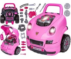 Vaikiškas mechaniko rinkinys ChRLD, rožinis