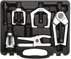 Vairo traukės antgalio nuėmimo įrankių rinkinys, auto remontui