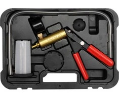 Vakuuminis slėgio siurblys su priedais (vakuuminis manometras), skirtas automobilių diagnostikai