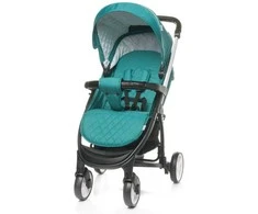 Vežimėlis 4Baby Atomic XVII, dark turquoise