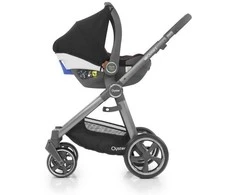 Baby Style Oyster 3 automobilinės kėdutės adapteris skirtas Cybex, Maxi Cosi, BeSafe ir kt. 2 vnt.