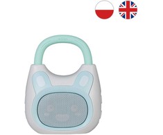 Alilo Pocket Bunny K1 - MP3 grotuvas su Bluetooth - mėlyna