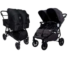 Baby Monsters Rinkinys wózek Twin 4 Full Box - Juodas