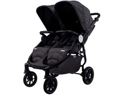 Baby Monsters Vežimėlis bliźniaczy EASY TWIN 4 - Juodas