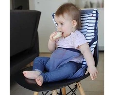 Babytolove Kėdės užvalkalas - mėlynos juostelės