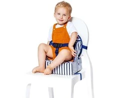 Babytolove „Easy UP“ paaukštinimo kėdutė – mėlynos juostelės